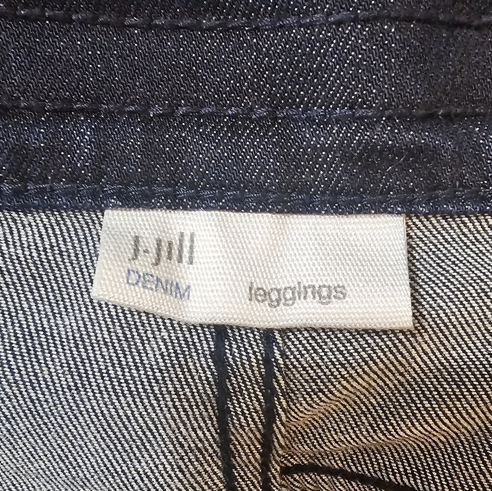 J.JILL | DARK WASH SKINNY JEANS - Picture 4 of 6
